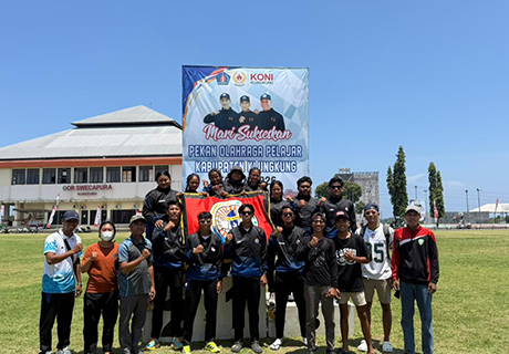 SMA Negeri Satu Atap Lembongan Mengikuti Porja Kabupaten Klungkung